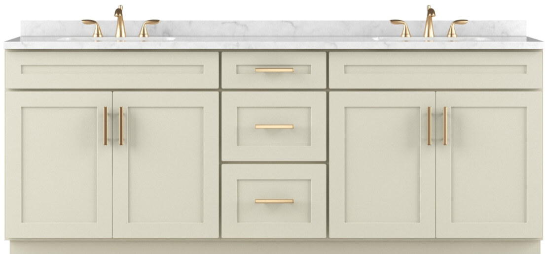 After Parchment Double Sink Vanity(1)